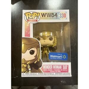 Funko Pop! Heroes WW84 Wonder Woman Golden Armor (330) Vinyl Figure